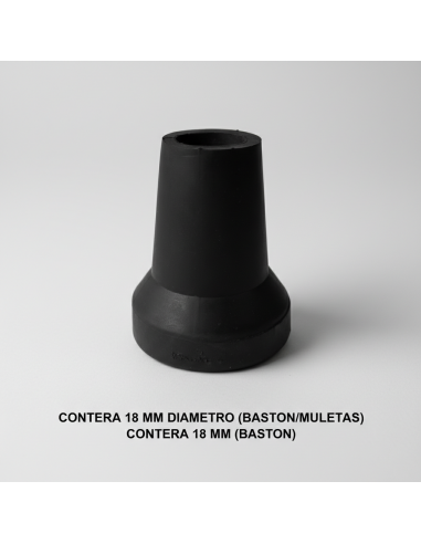 CONTERA 18 MM DIAMETRO  (BASTON/MULETAS)