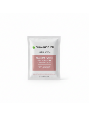 CUMLAUDE LAB: RECTAL  15 TOALLITAS