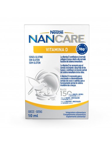 NANCARE VITAMINA D  GOTAS 10 ML