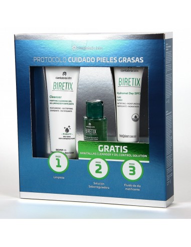 Biretix Pack Piel Grasa Cleanser 75 +...