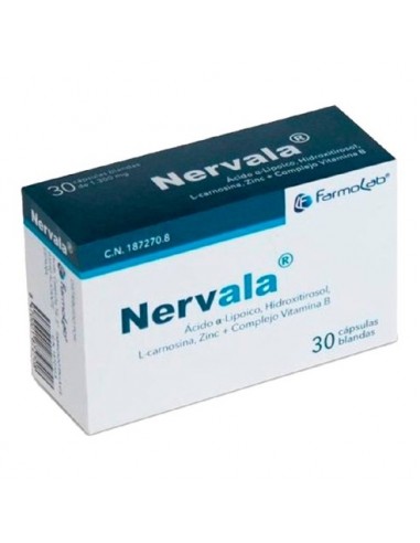 Nervala Ácido Alfa Lipoico 30...