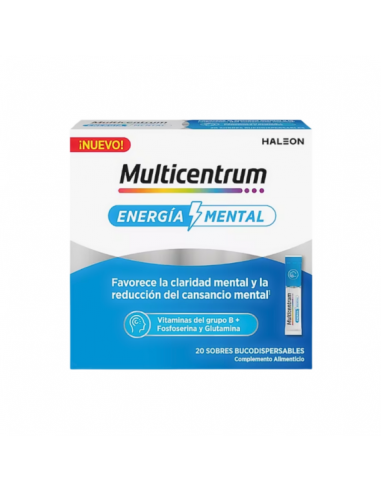 MULTICENTRUM ENERGIA MENTAL 20 SOBRES