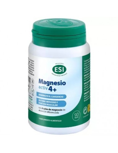 MAGNESIO ACTIV4+ 90 TABLETAS