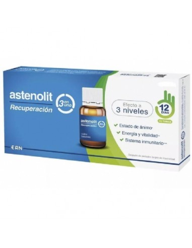 ASTENOLIT RECUPERACION  12 VIALES 10 ML