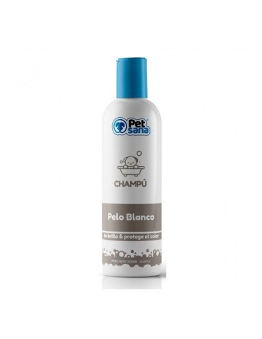 Pet Sana Champú Pelo Blanco para...