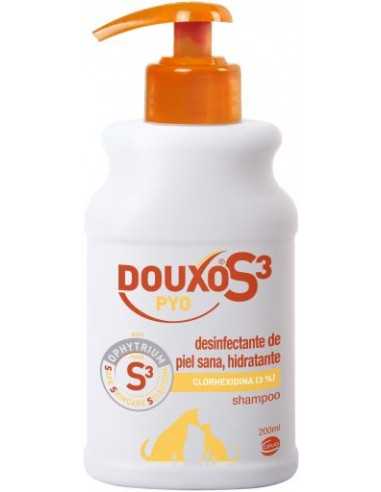 DUOXO S3 PYO CHAMPU PERRO/GATO 200 ML (VETERINARIA) ( CLORHEXIDINA 3%)